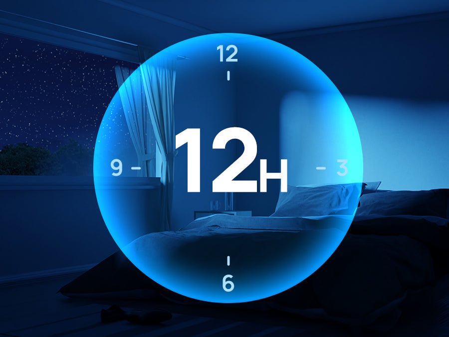 12H timer for longer journeys