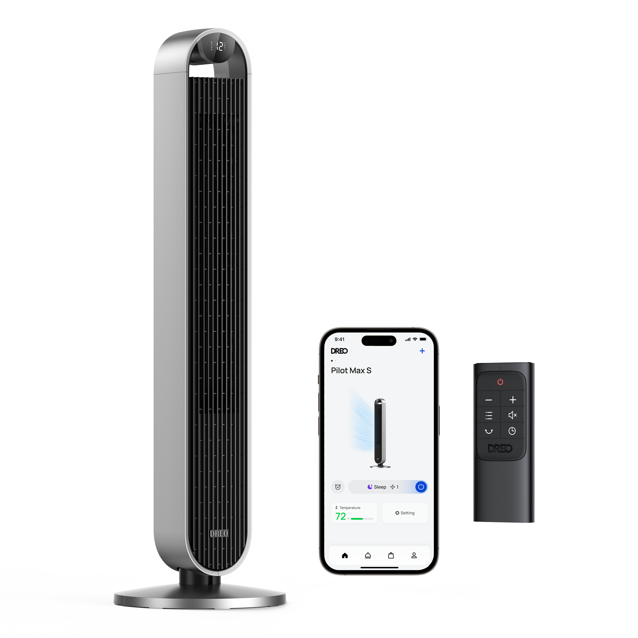 Smart Tower Fan Pilot Max S