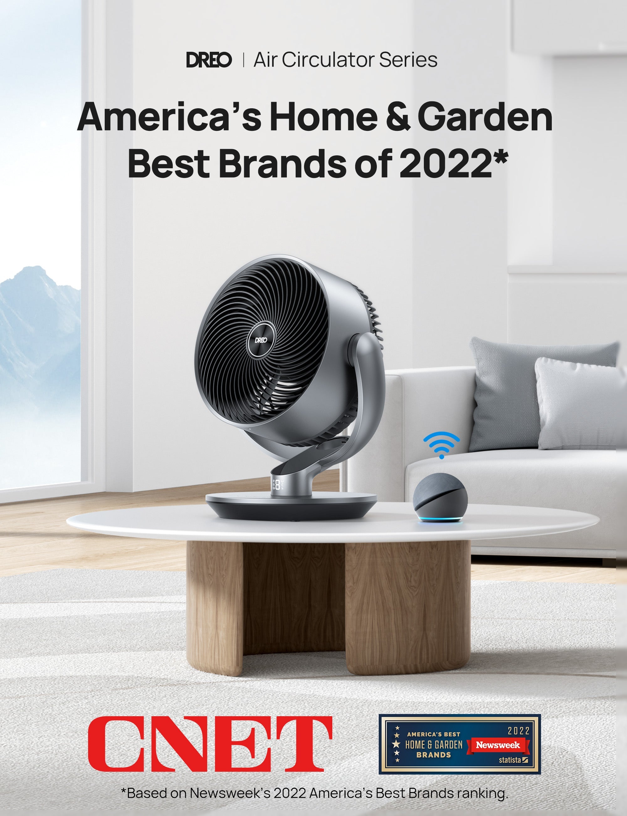 Smart Air Circulator Fan CF714S