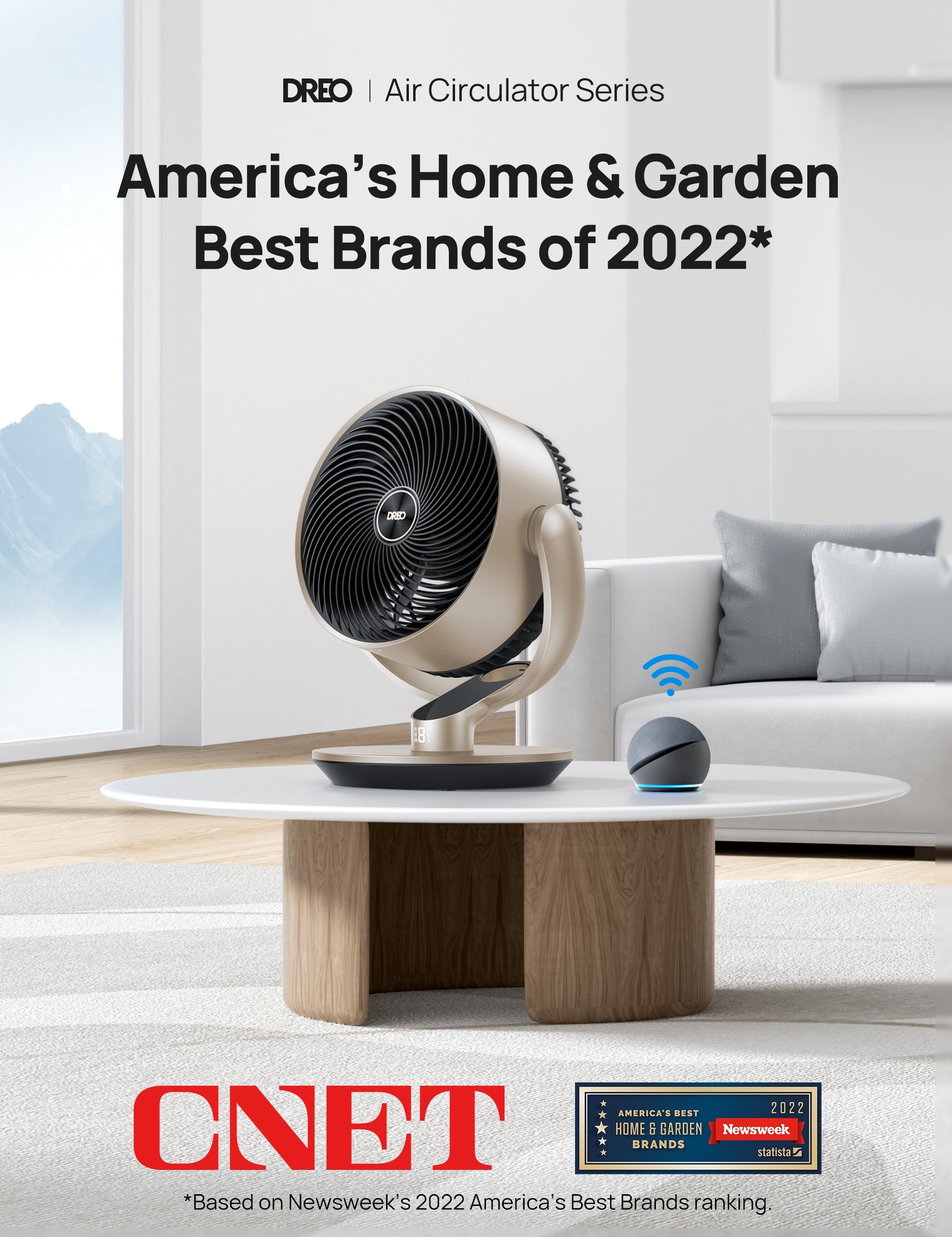 Smart Air Circulator Fan CF714S