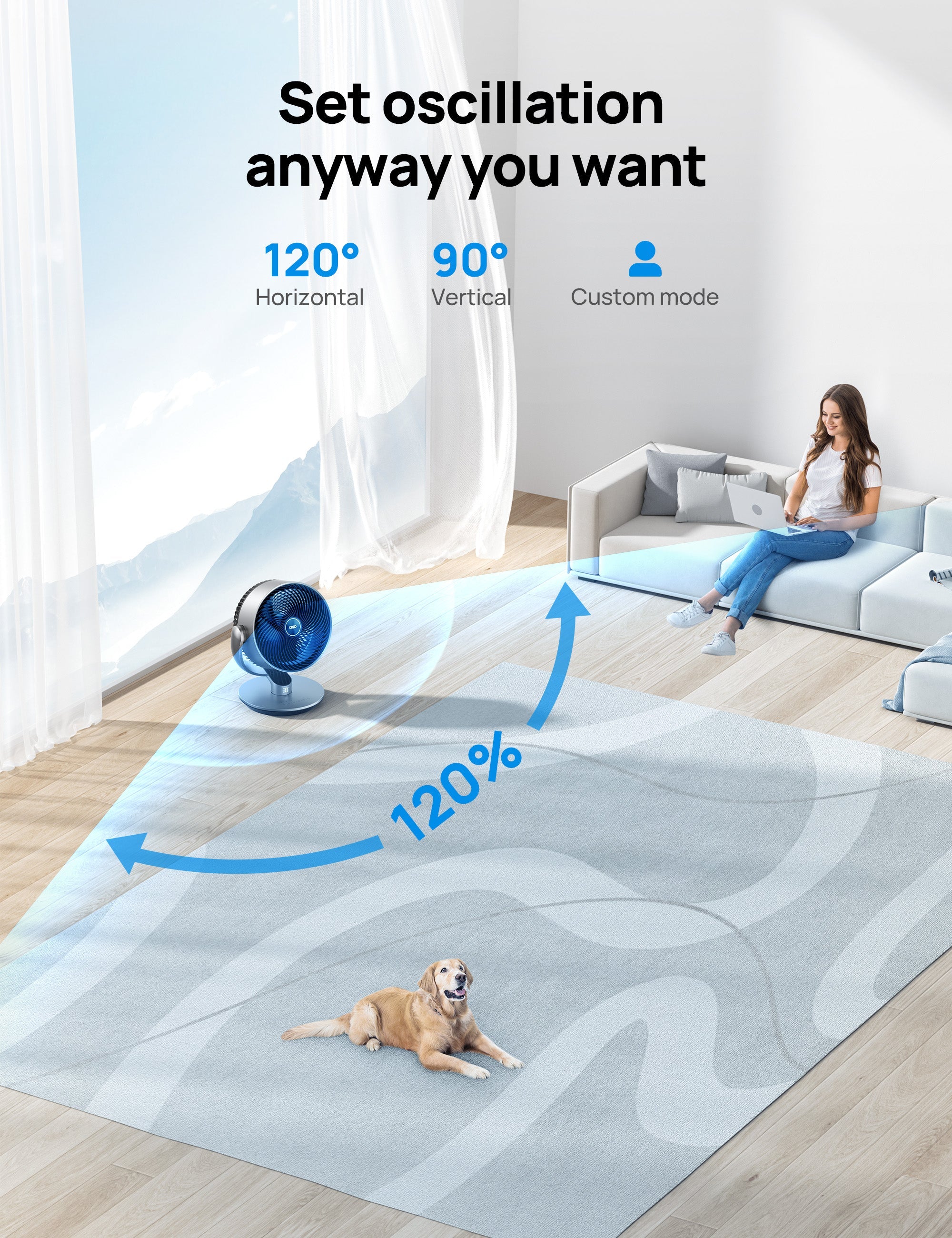 Smart Air Circulator Fan CF714S