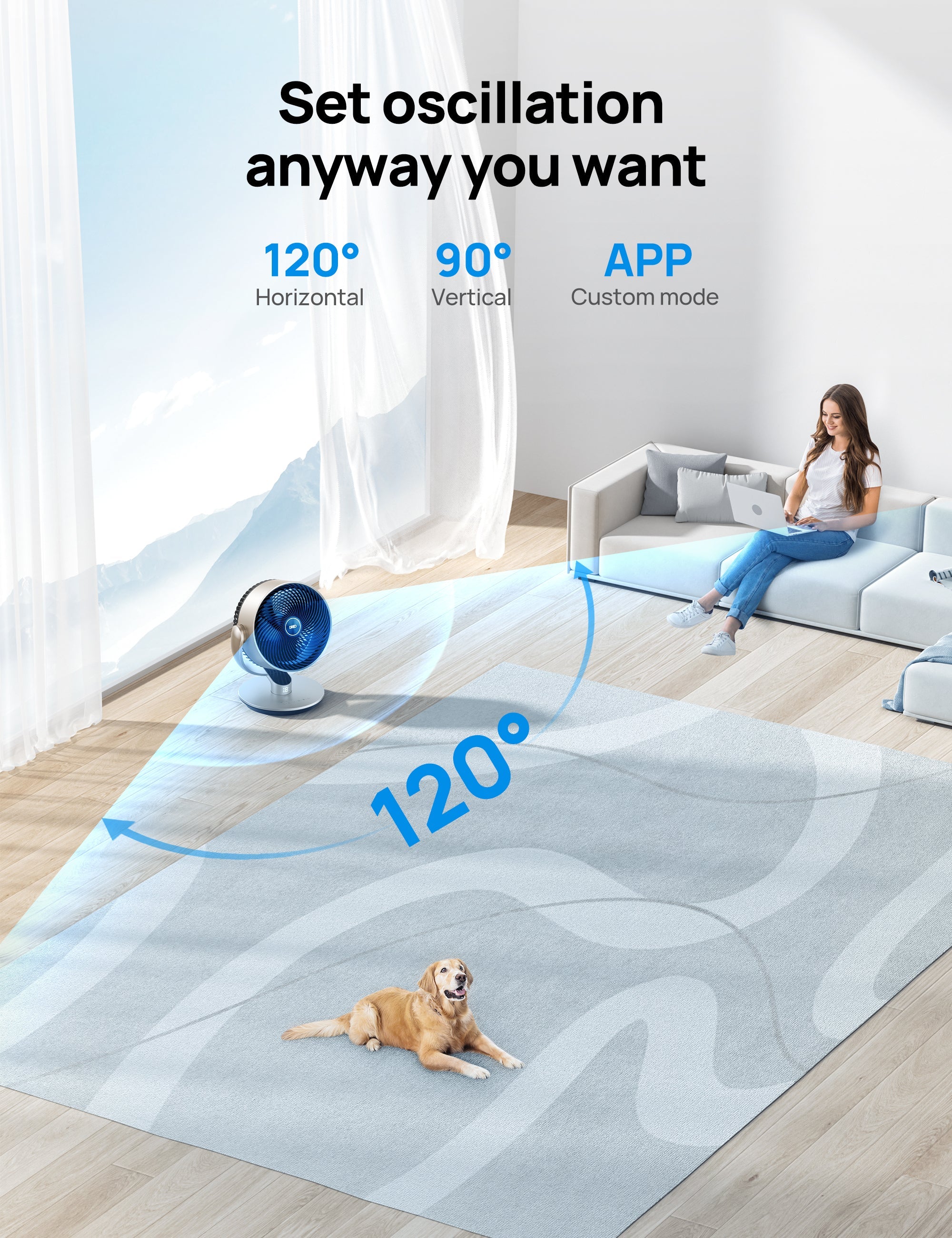 Smart Air Circulator Fan CF714S