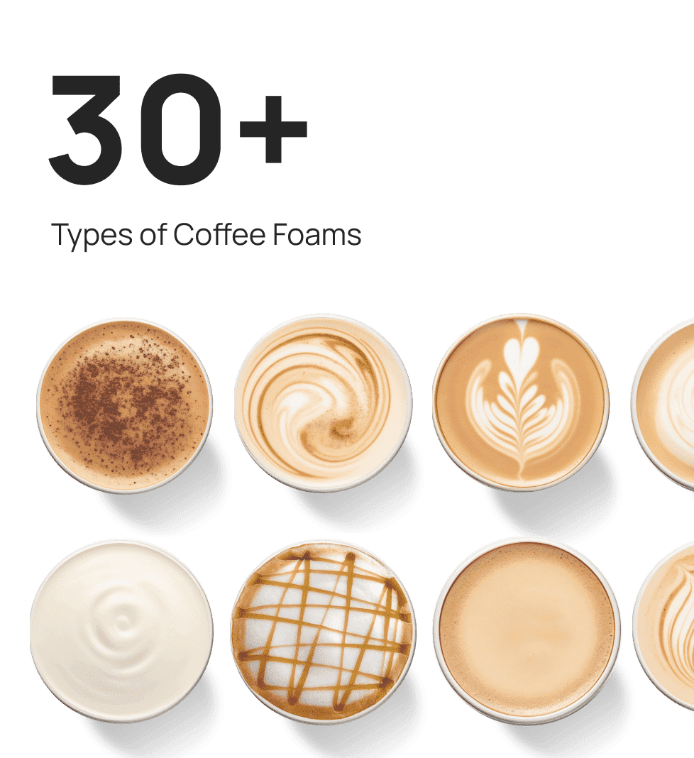 30+ Types of Coffee Foams