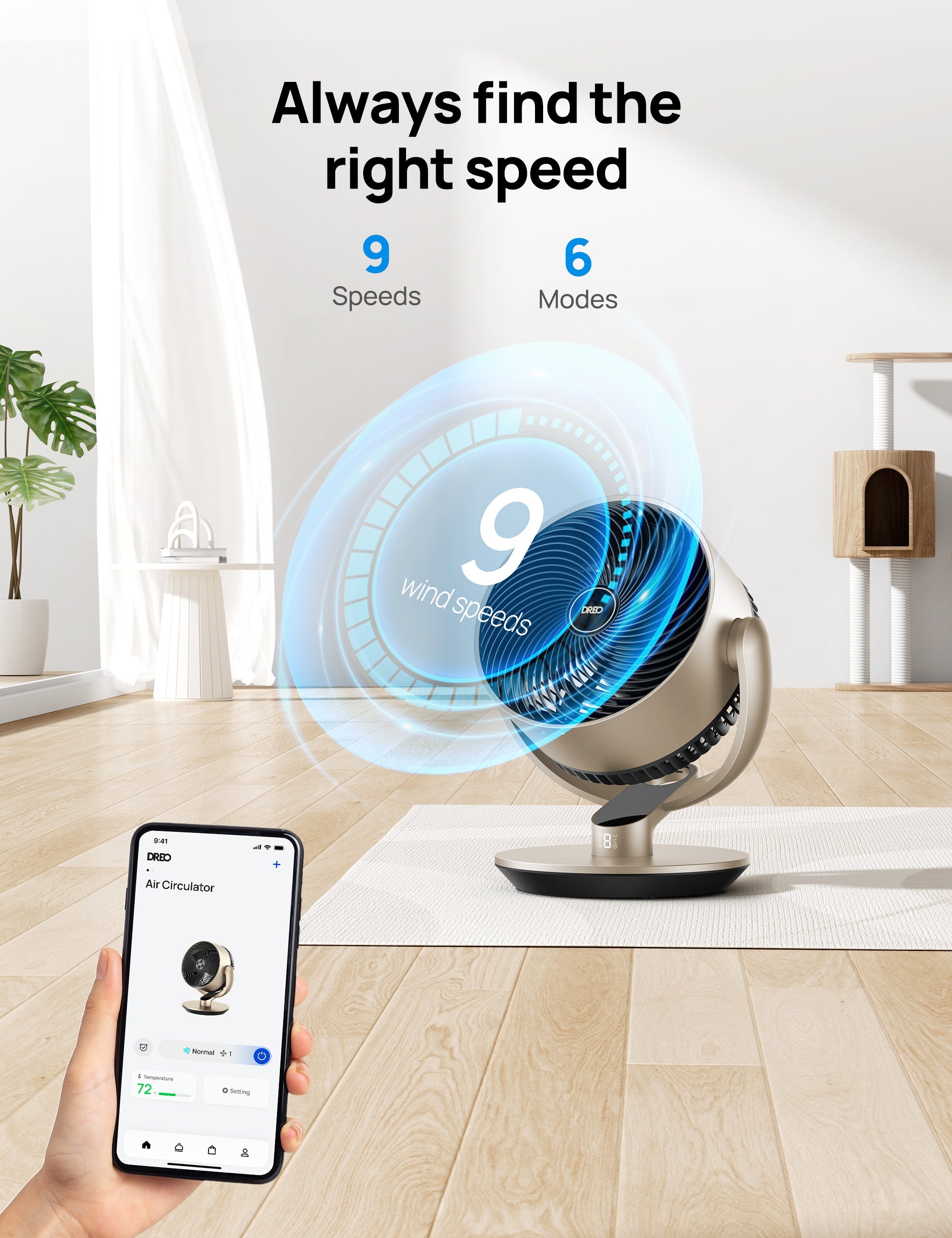 Smart Air Circulator Fan CF714S
