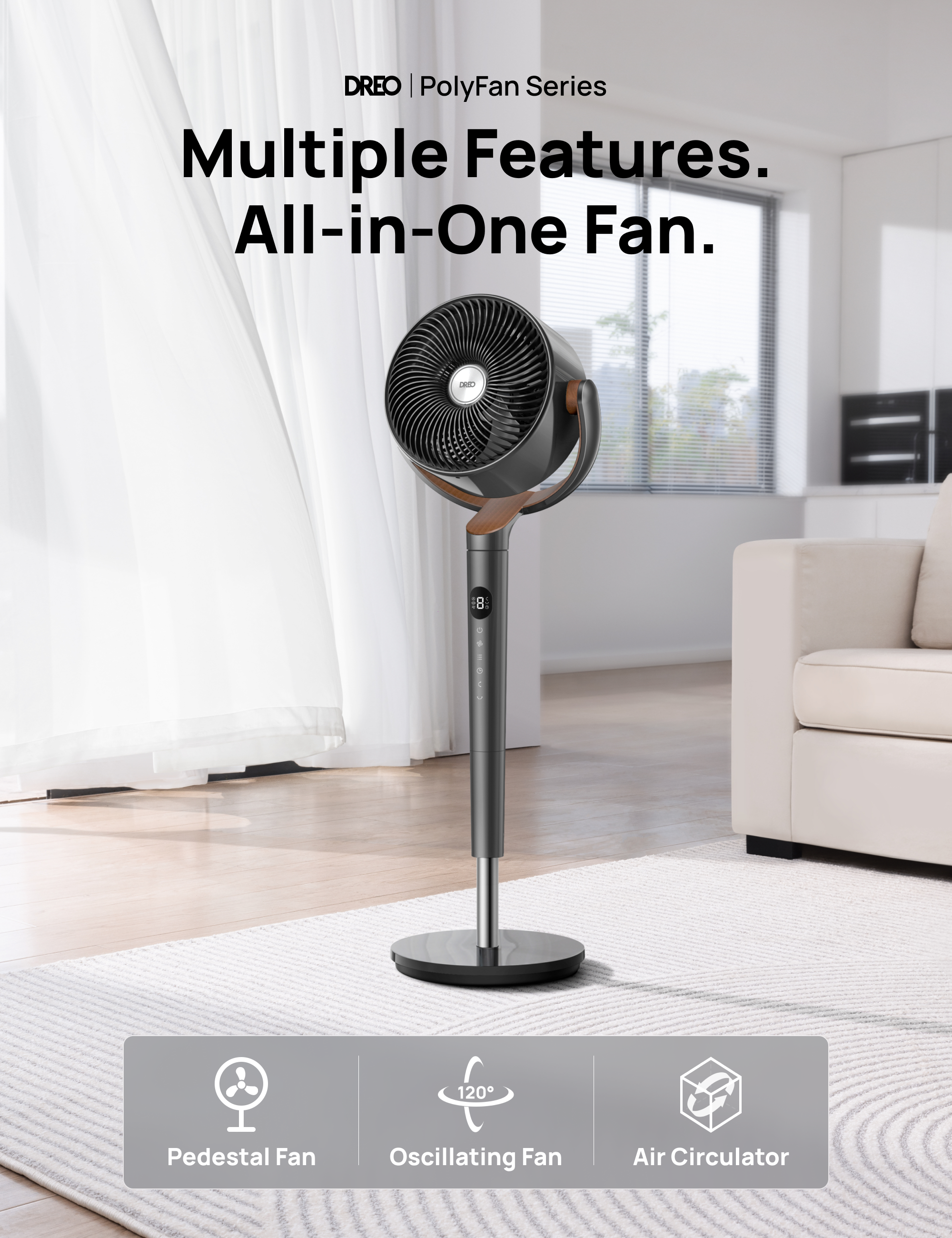 Smart Air Circulator PolyFan 311S