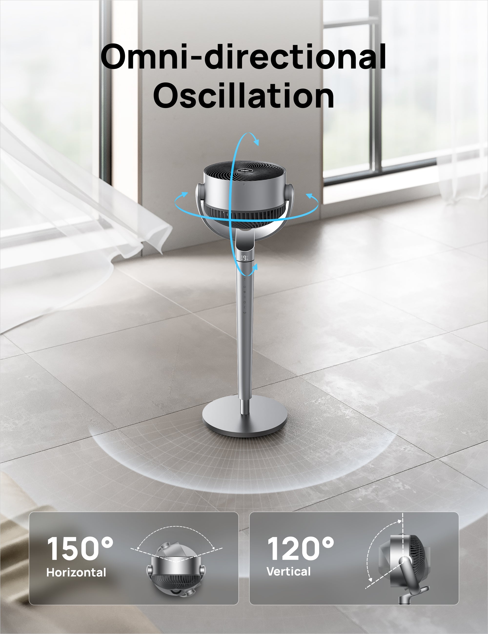 Smart Air Circulator PolyFan 704S