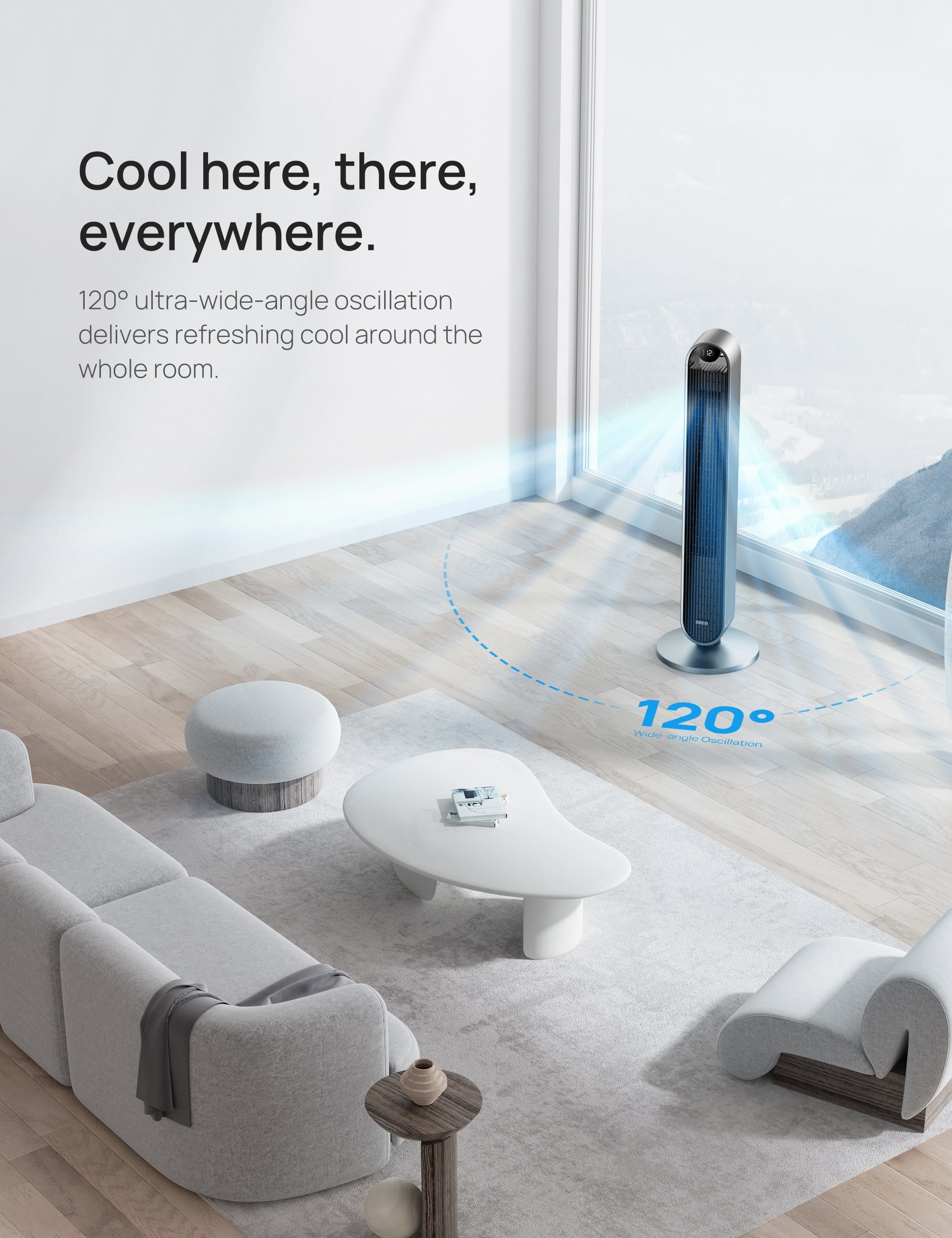 Smart Tower Fan Pilot Max S