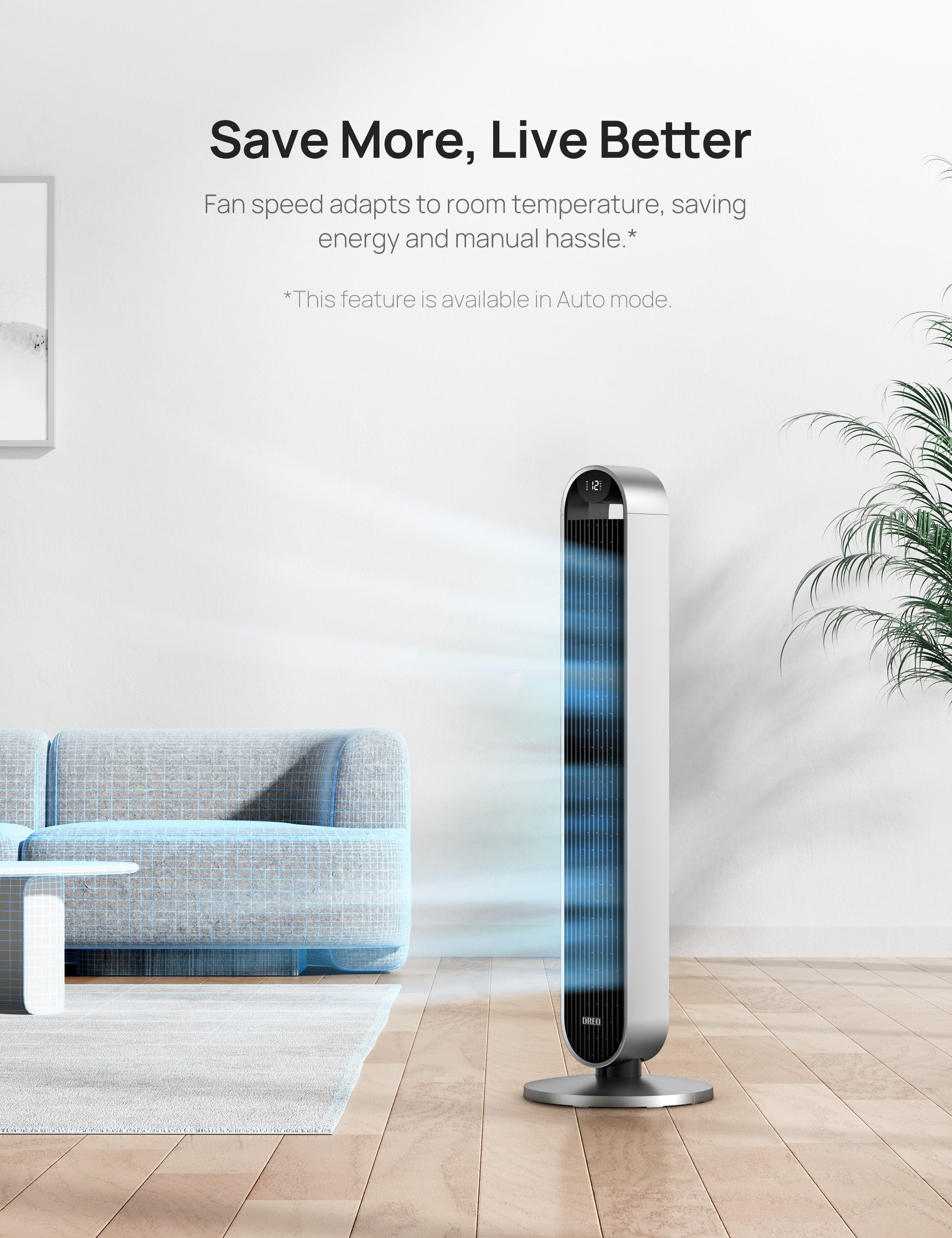 Smart Tower Fan Pilot Max S