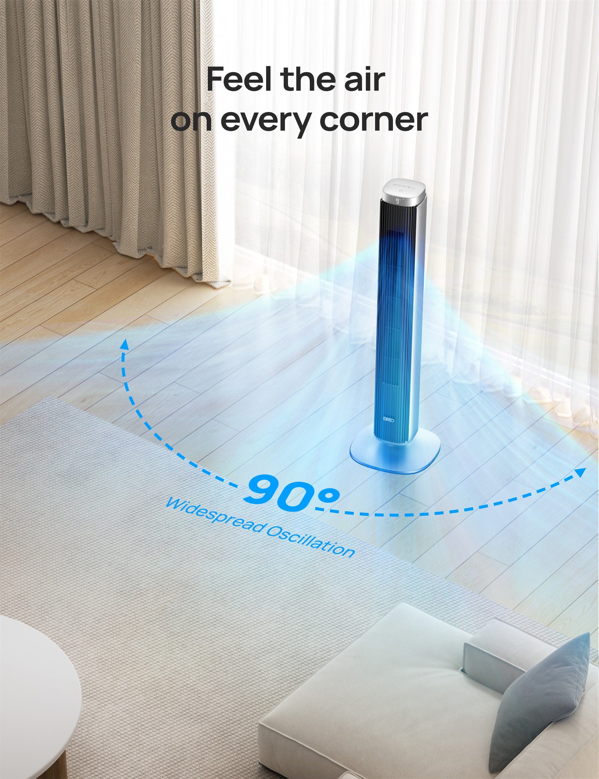 Smart Tower Fan Pilot Pro S