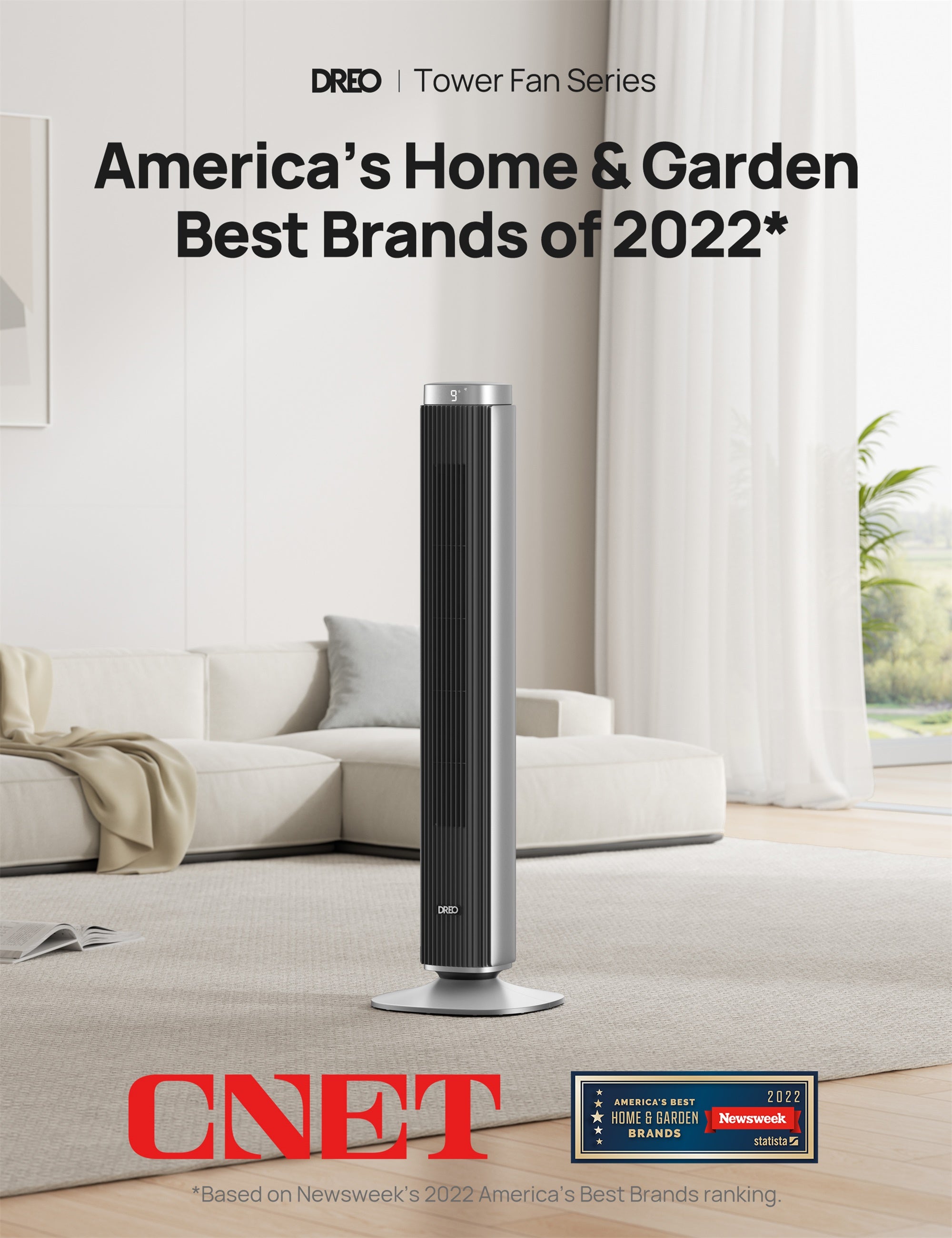 Smart Tower Fan Pilot Pro S