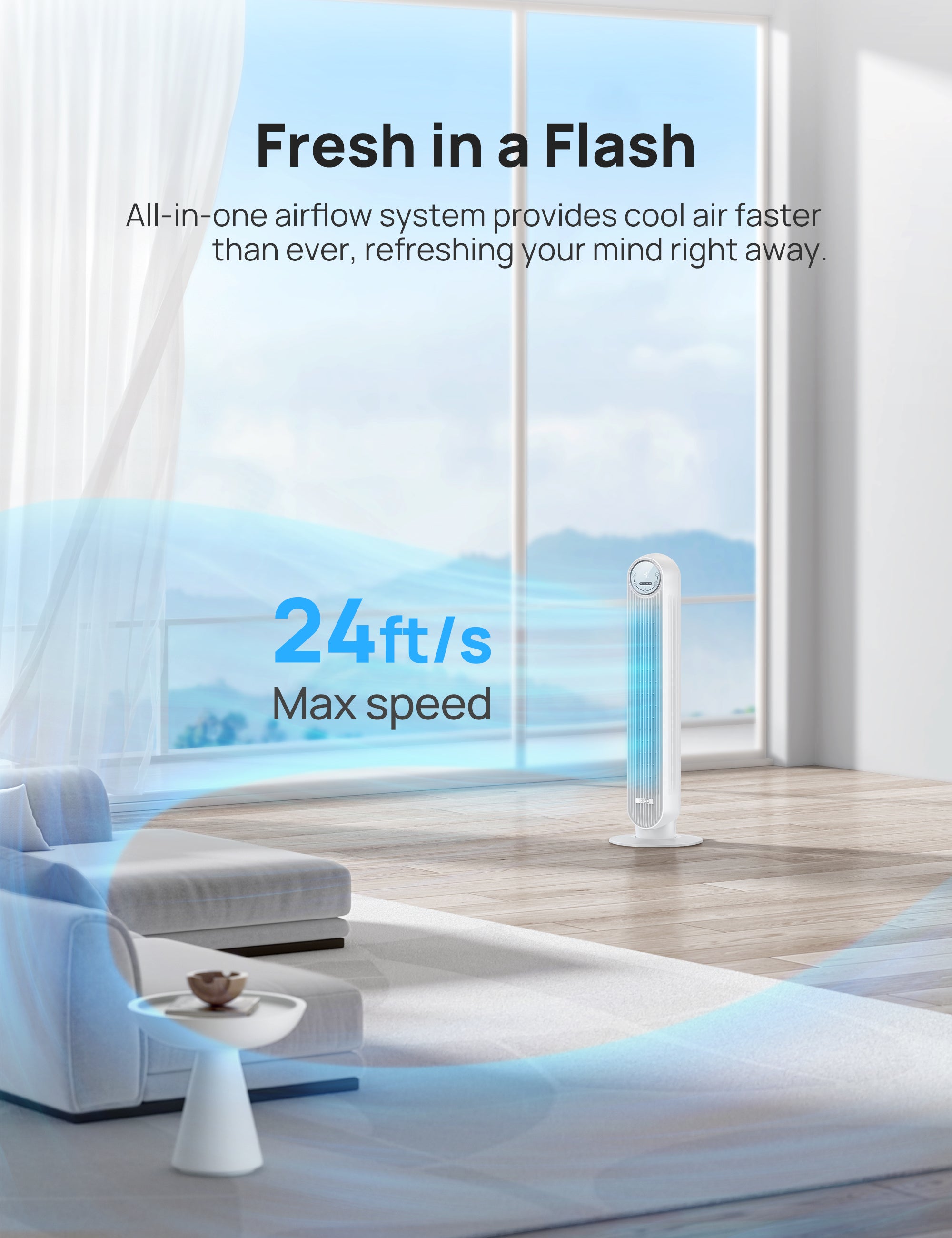 Smart Tower Fan Nomad One S