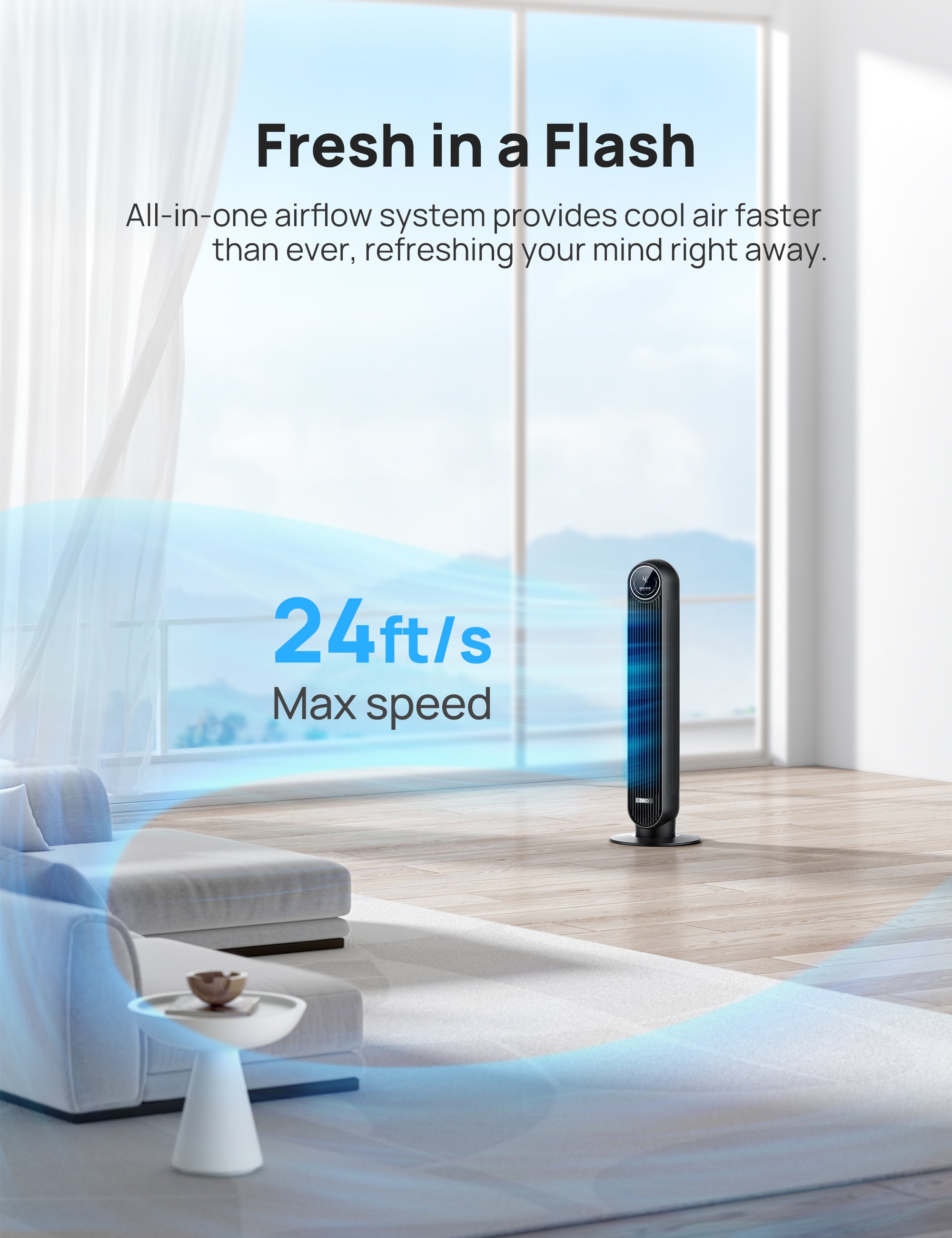 Smart Tower Fan Nomad One S