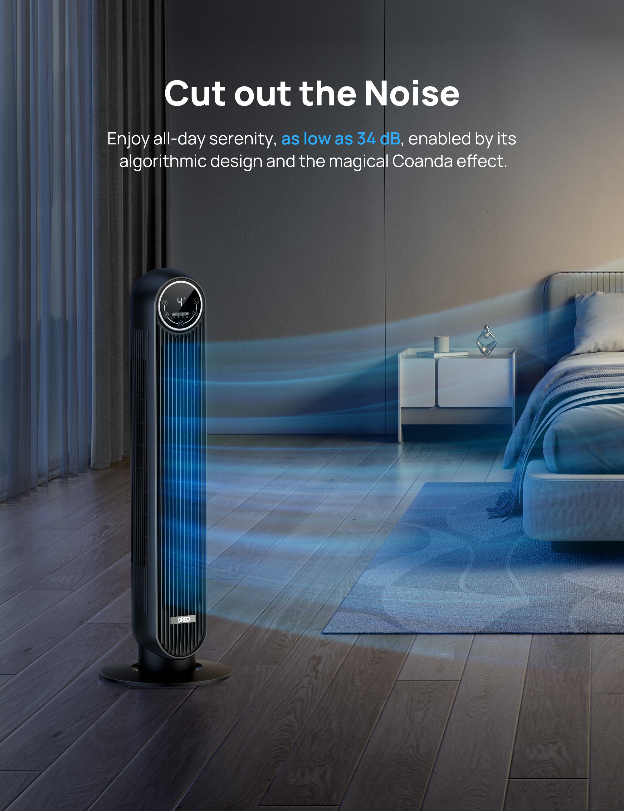 Smart Tower Fan Nomad One S