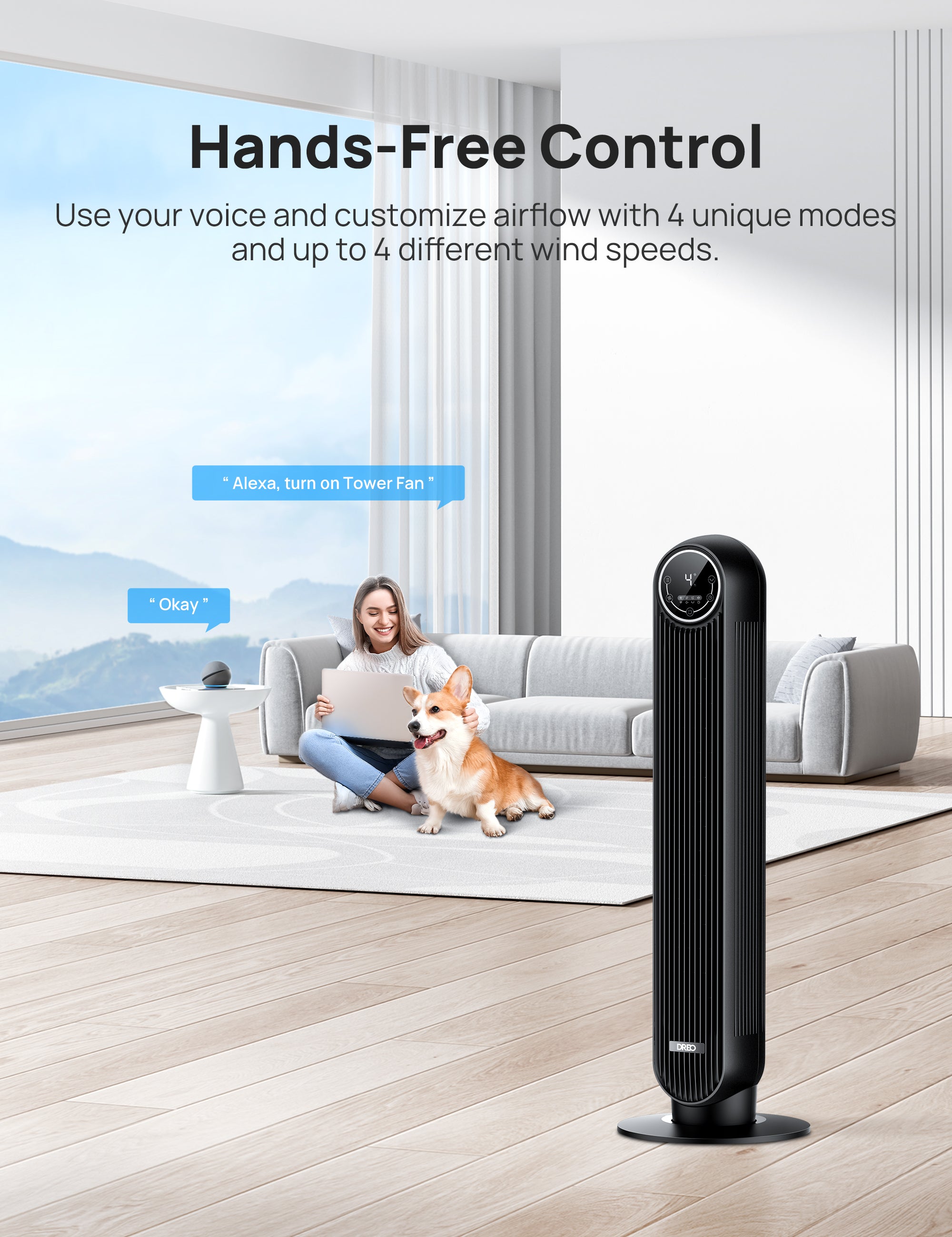 Smart Tower Fan Nomad One S