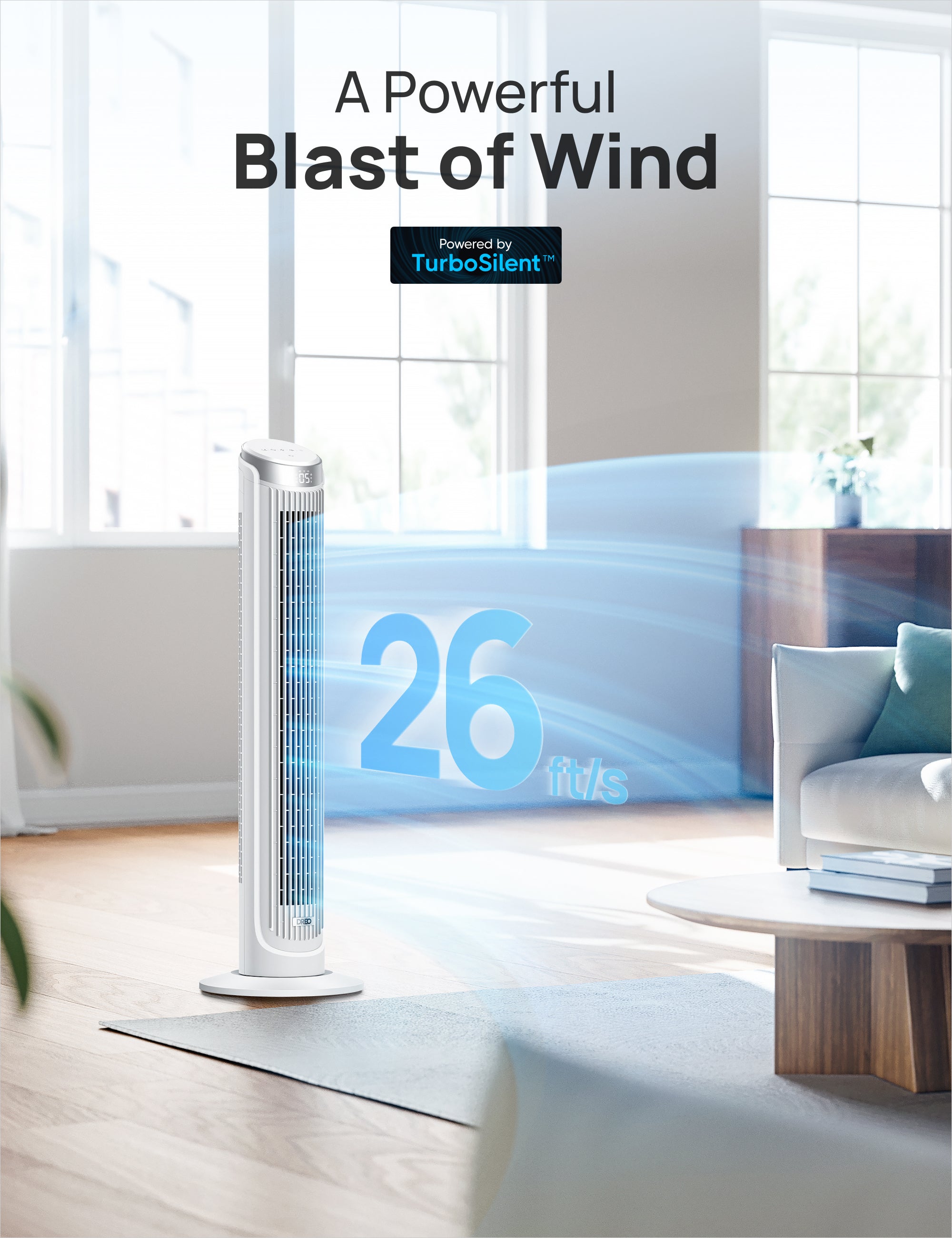 Smart Tower Fan Cruiser Pro T3S