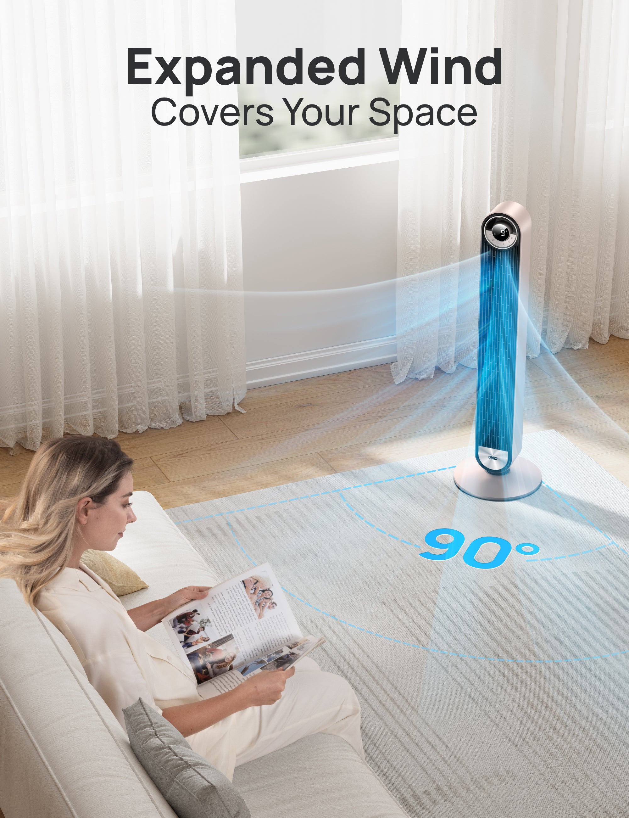 Smart Tower Fan Cruiser Pro T2S