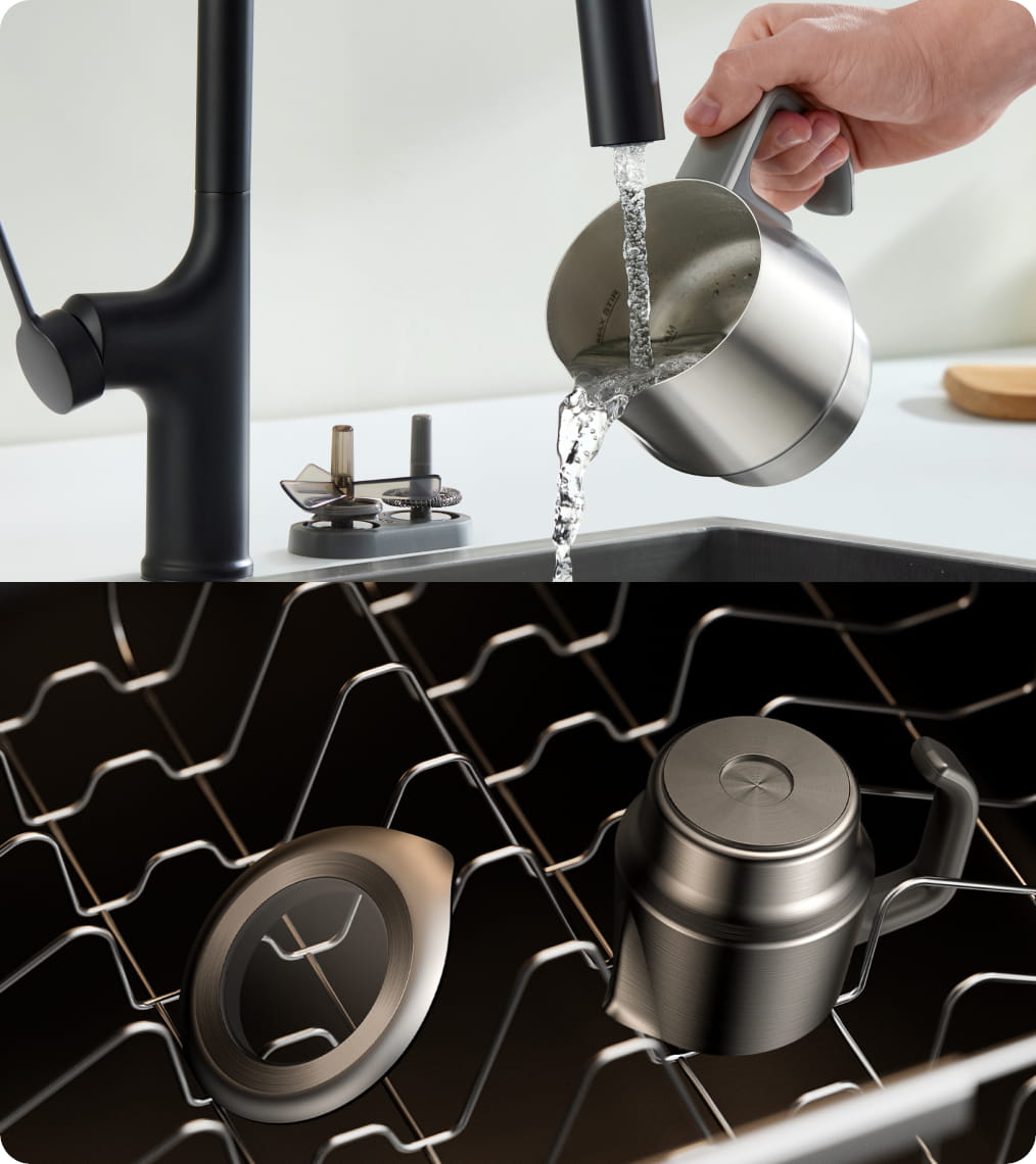 Easy-to-clean Stainless Steel Body