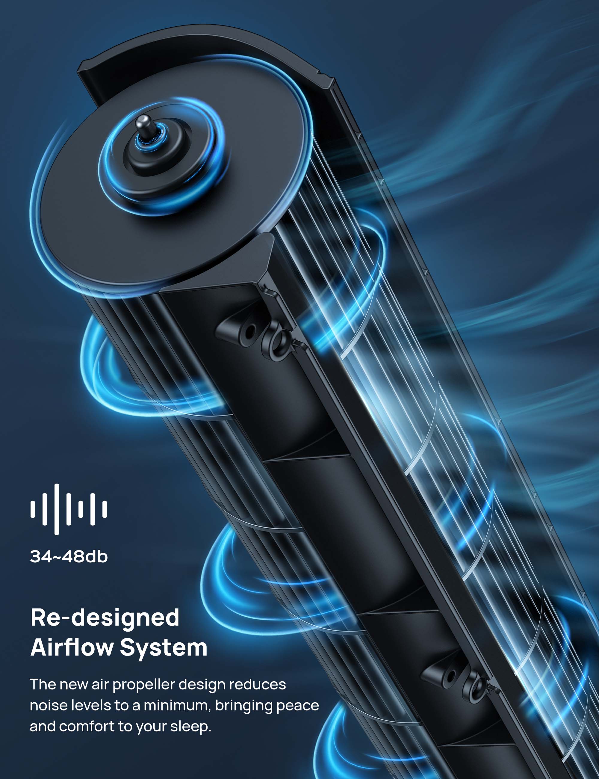 Smart Tower Fan Cruiser Pro T1S